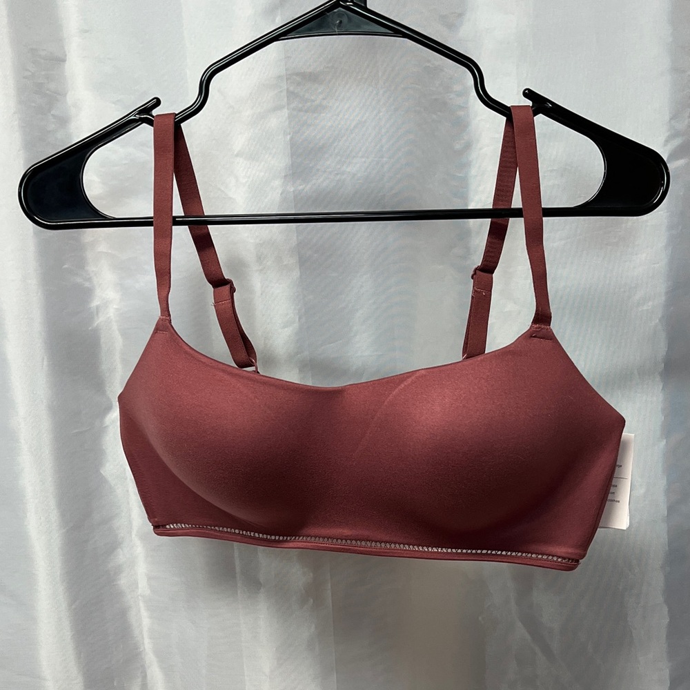 Women's Seamless Bralette - Burgundy 2340